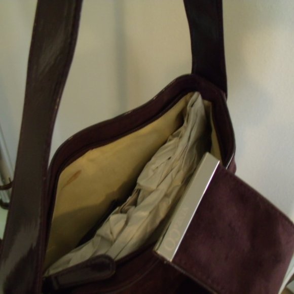 NWOT Plum Colored "Nine & Co." Shoulder Bag - Picture 3 of 4